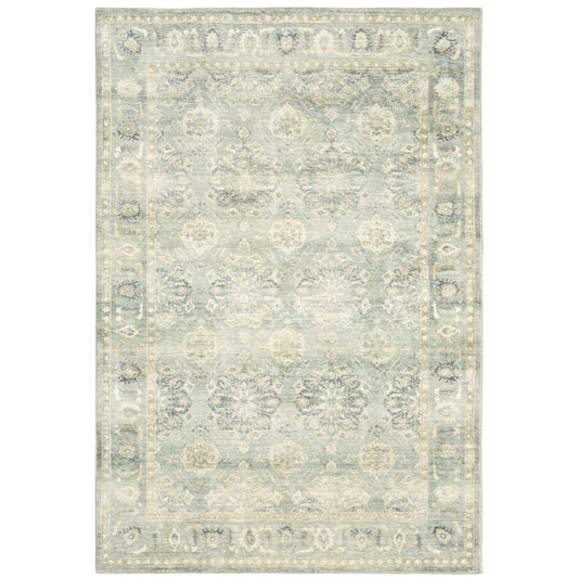 Oriental Weavers Savoy  Green Ivory Traditional