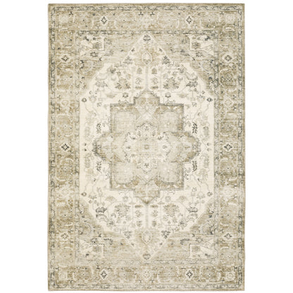 Oriental Weavers Savoy  Tan Ivory Traditional