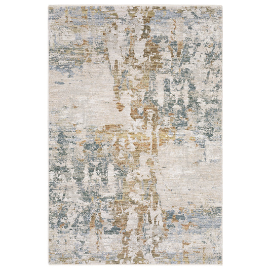 Oriental Weavers Soho  Beige Rust Contemporary