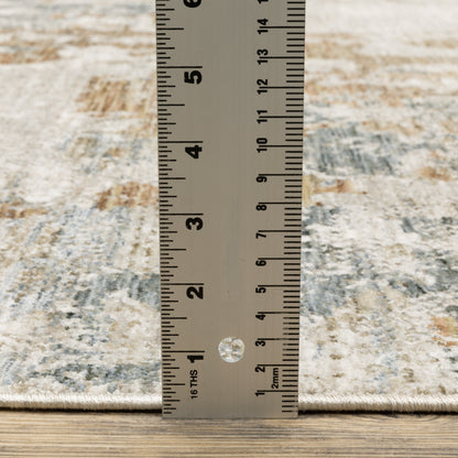 Oriental Weavers Soho  Beige Rust Contemporary