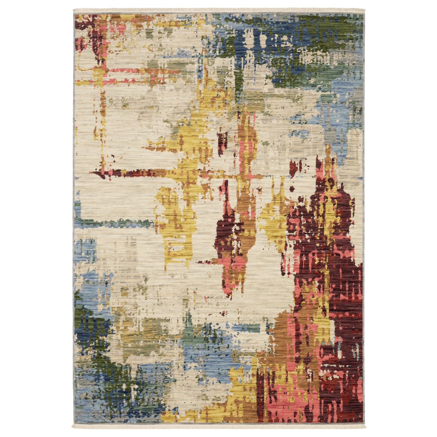Oriental Weavers Soleri  Beige Multi Modern & Contemporary