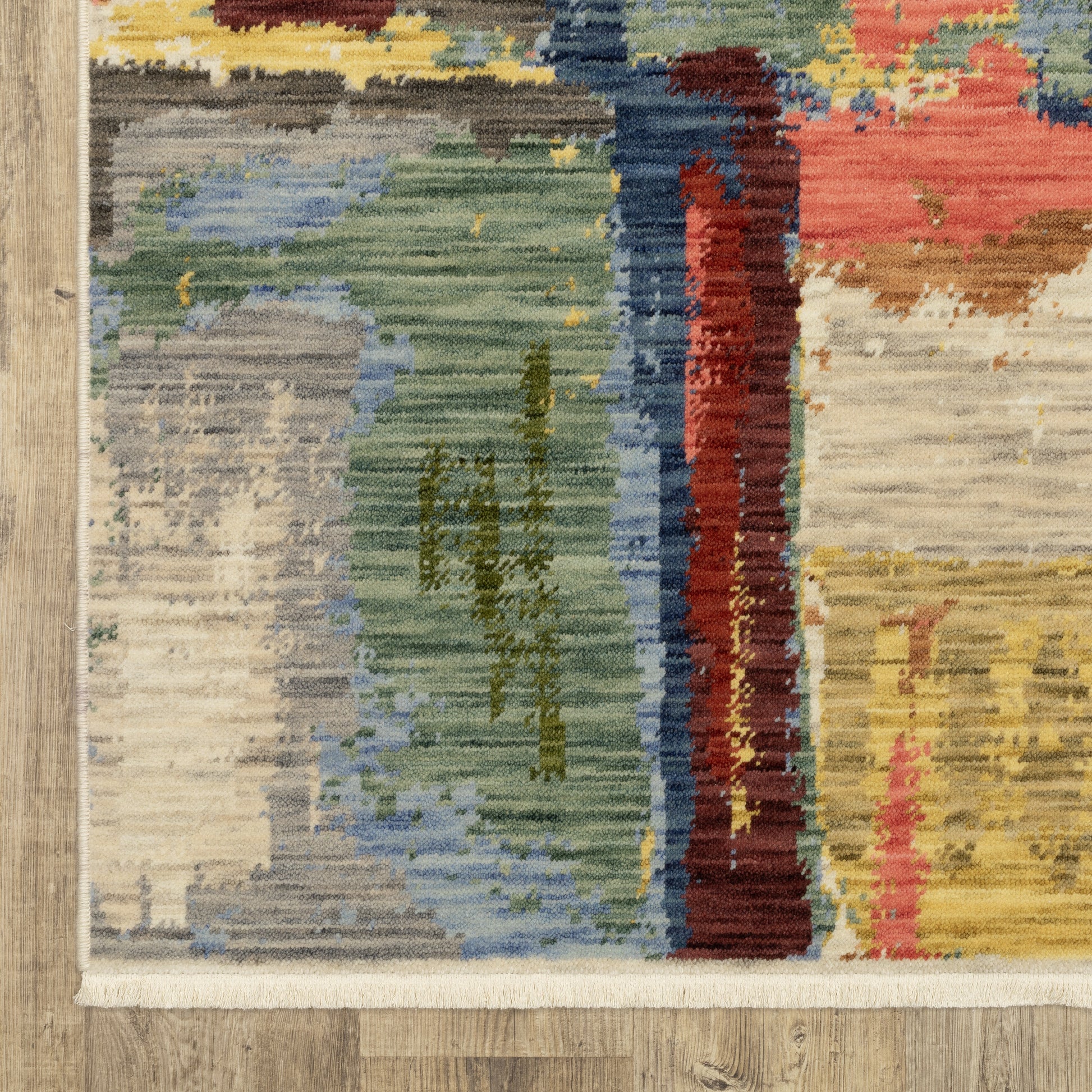 Oriental Weavers Soleri  Multi Pink Modern & Contemporary