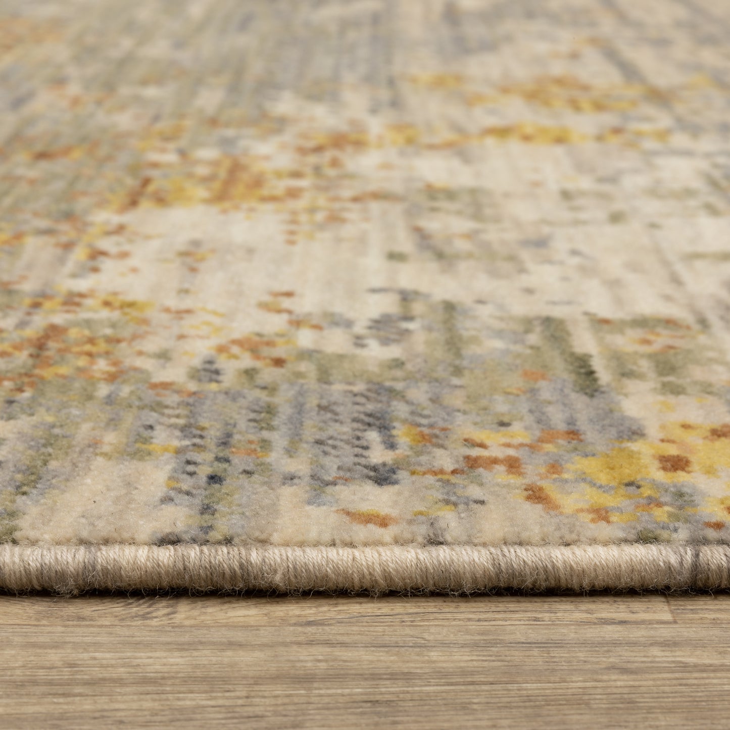 Oriental Weavers Soleri  Beige Gold Modern & Contemporary