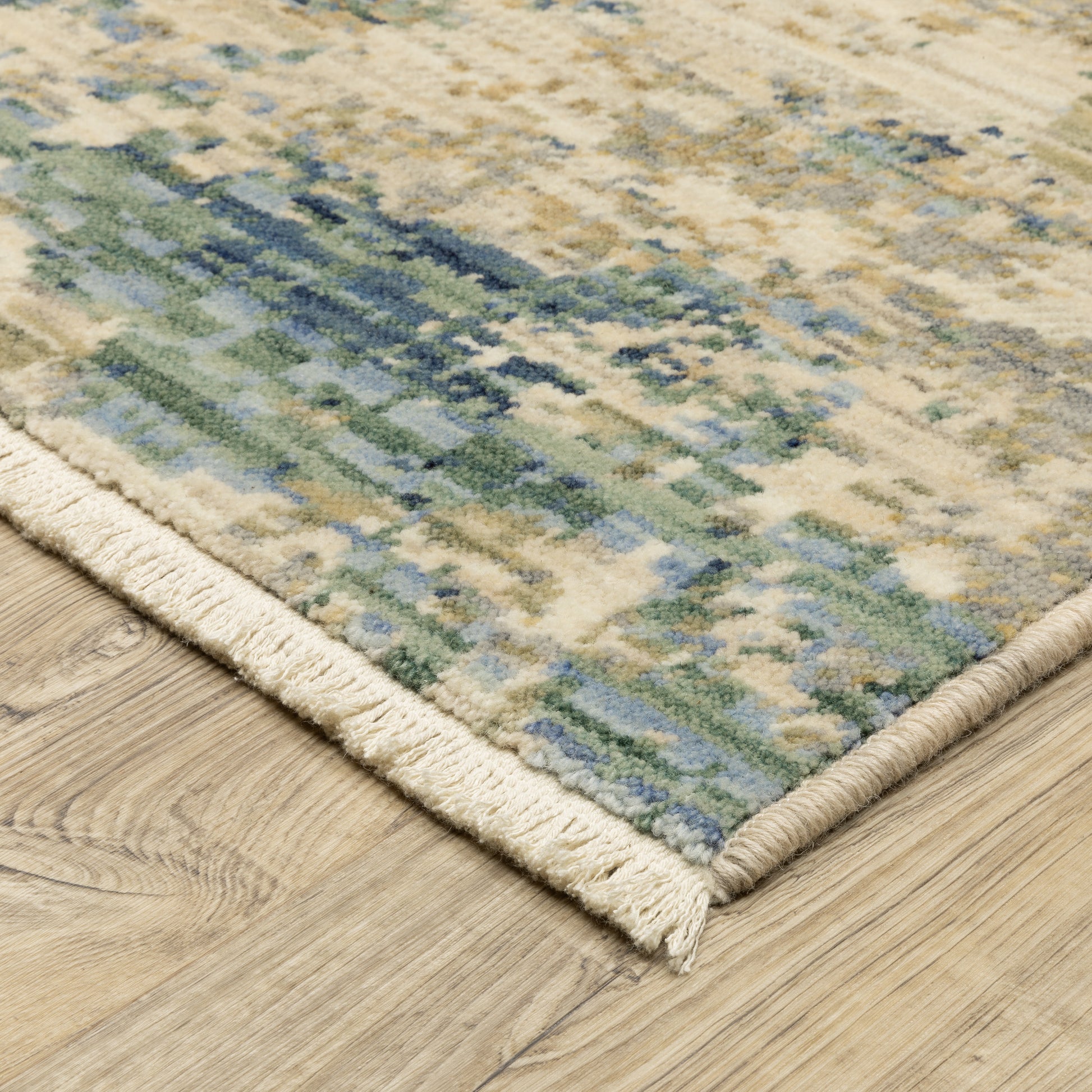 Oriental Weavers Soleri  Beige Blue Modern & Contemporary