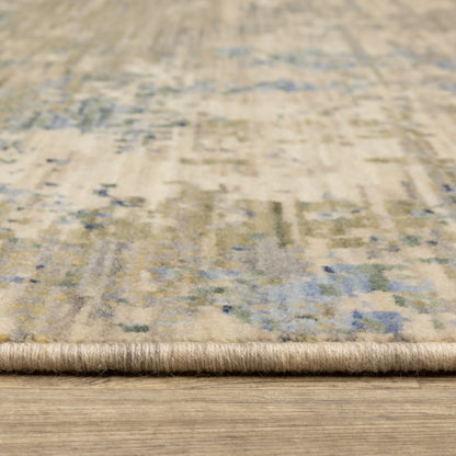 Oriental Weavers Soleri  Beige Blue Modern & Contemporary