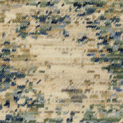 Oriental Weavers Soleri  Beige Blue Modern & Contemporary