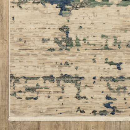 Oriental Weavers Soleri  Beige Green Modern & Contemporary