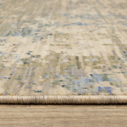 Oriental Weavers Soleri  Beige Green Modern & Contemporary
