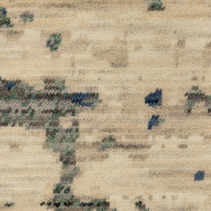 Oriental Weavers Soleri  Beige Green Modern & Contemporary