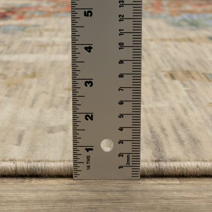 Oriental Weavers Soleri  Beige Multi Modern & Contemporary