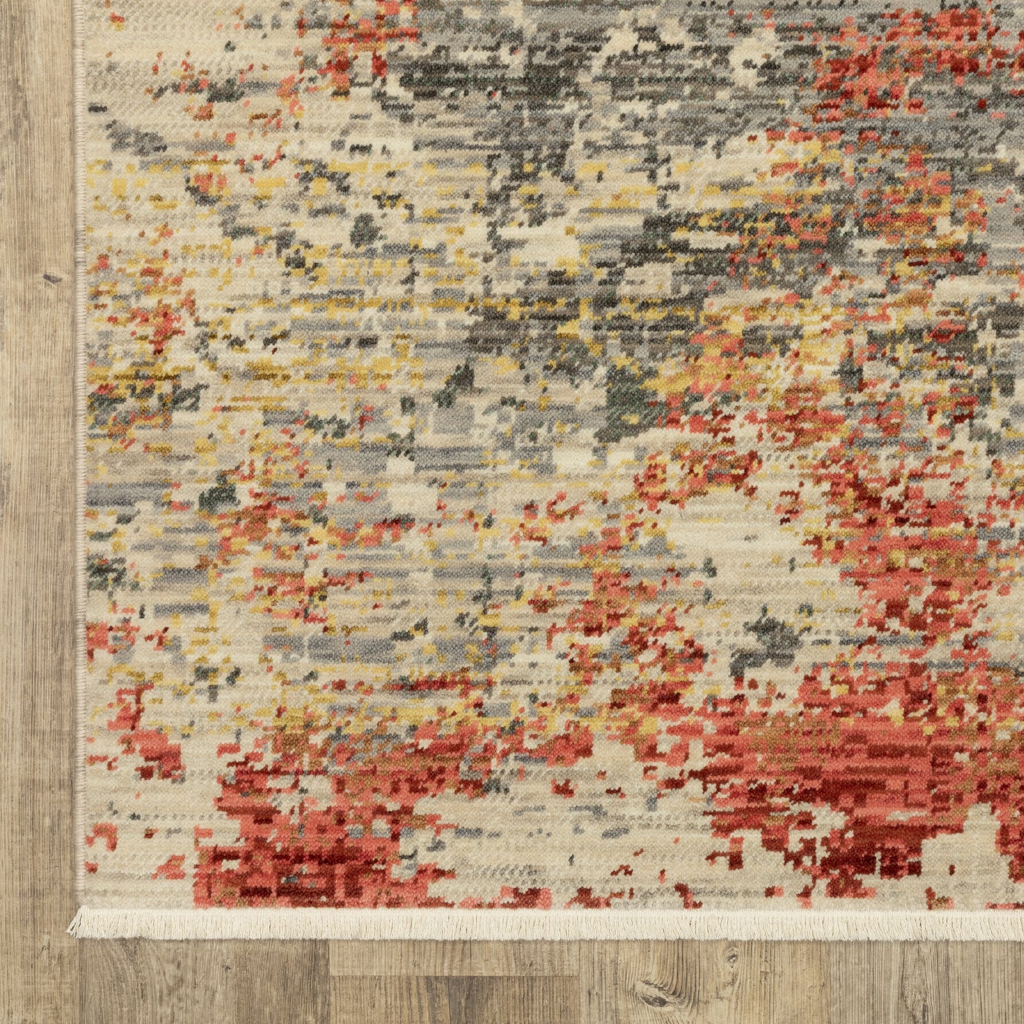 Oriental Weavers Soleri  Beige Pink Modern & Contemporary