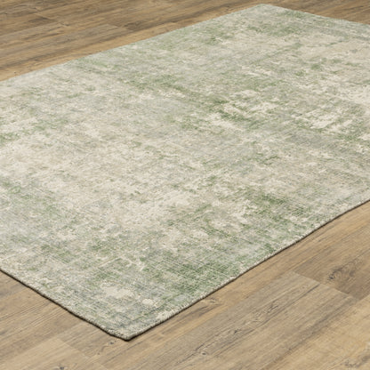 Oriental Weavers Solstice  Green Grey Contemporary