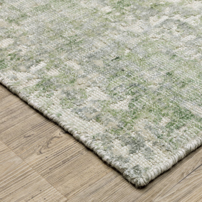 Oriental Weavers Solstice  Green Grey Contemporary