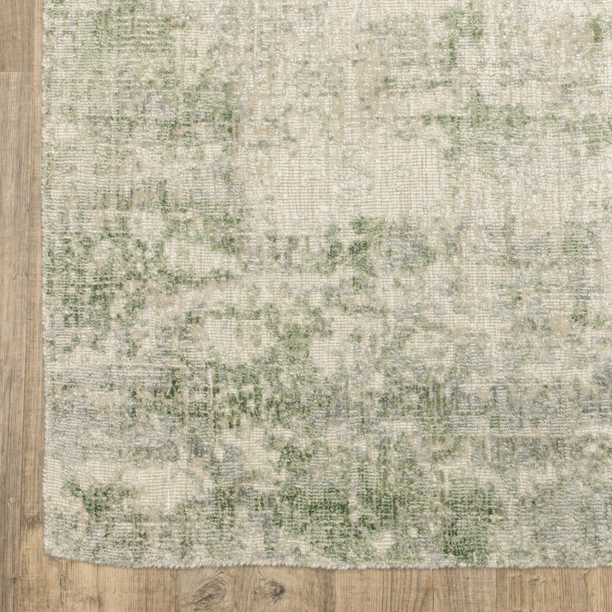 Oriental Weavers Solstice  Green Grey Contemporary