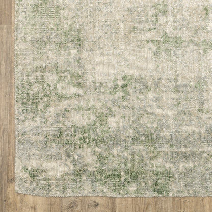 Oriental Weavers Solstice  Green Grey Contemporary
