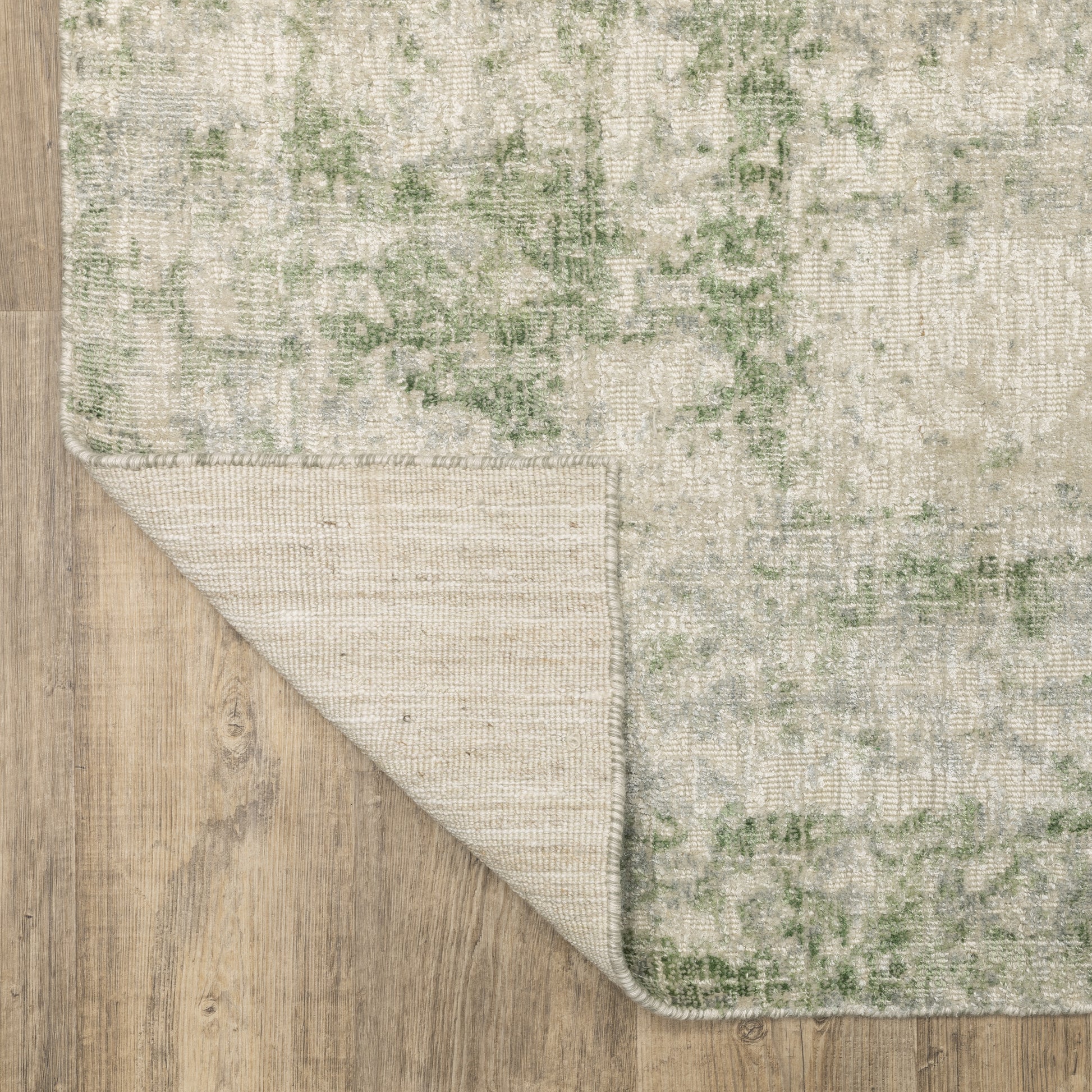 Oriental Weavers Solstice  Green Grey Contemporary