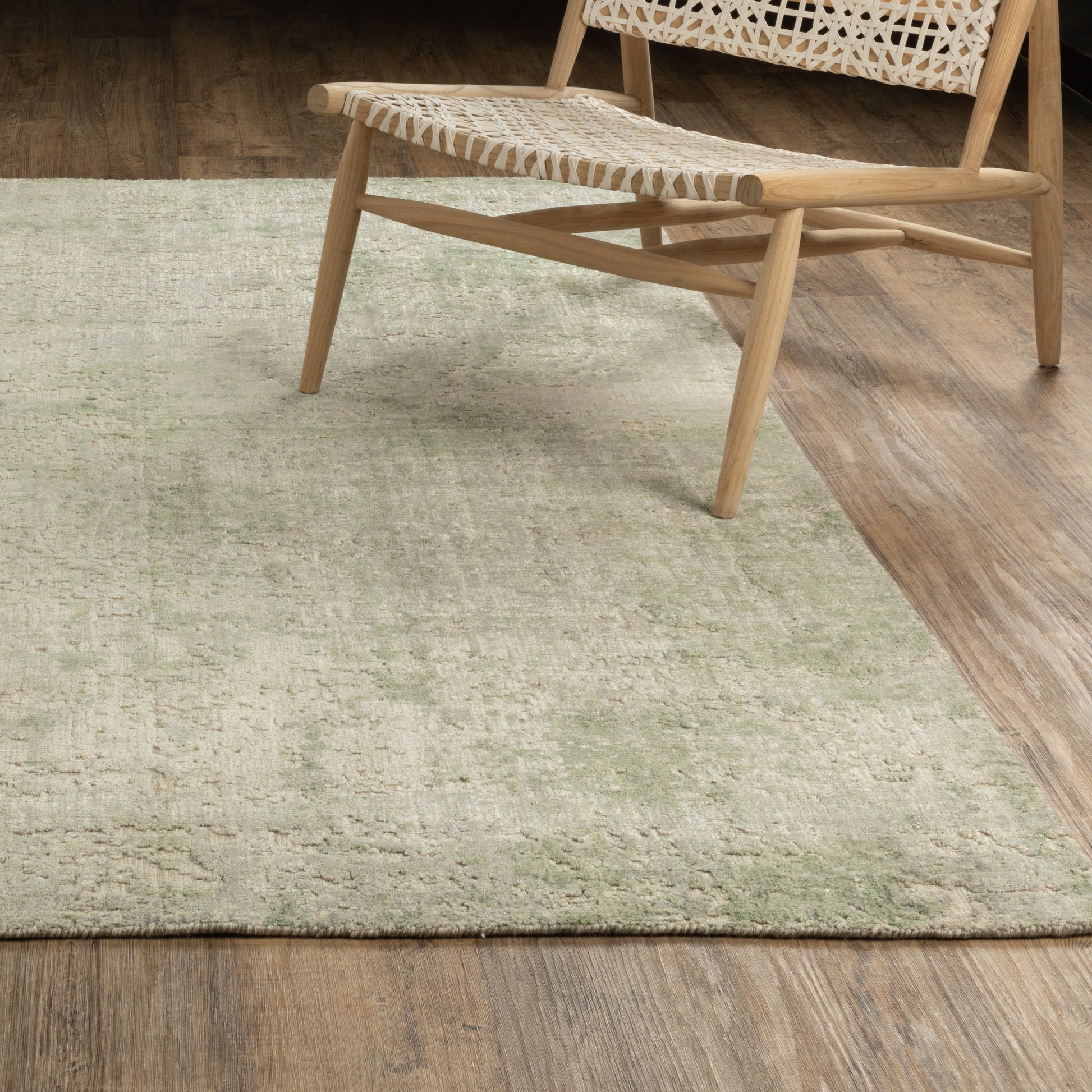 Oriental Weavers Solstice  Green Grey Contemporary