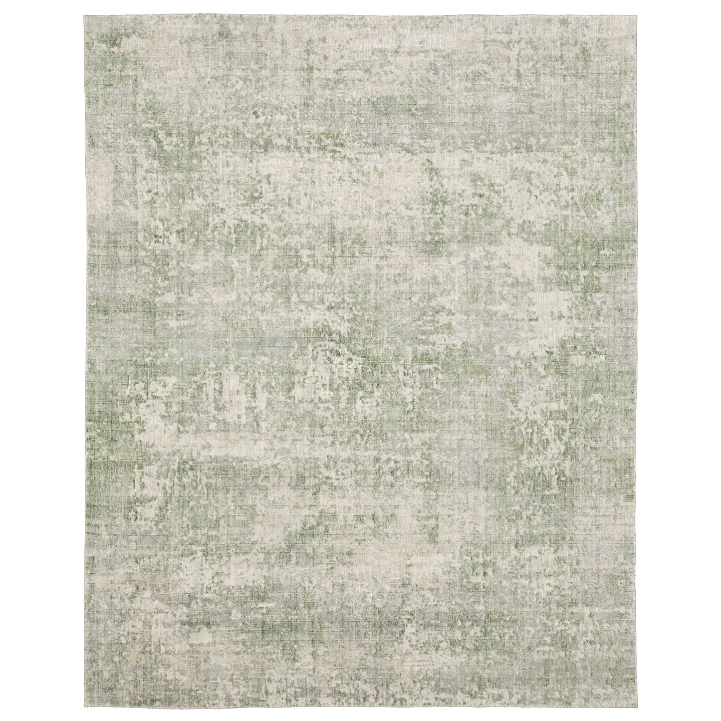 Oriental Weavers Solstice  Green Grey Contemporary
