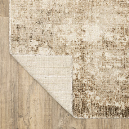 Oriental Weavers Solstice  Brown Beige Contemporary