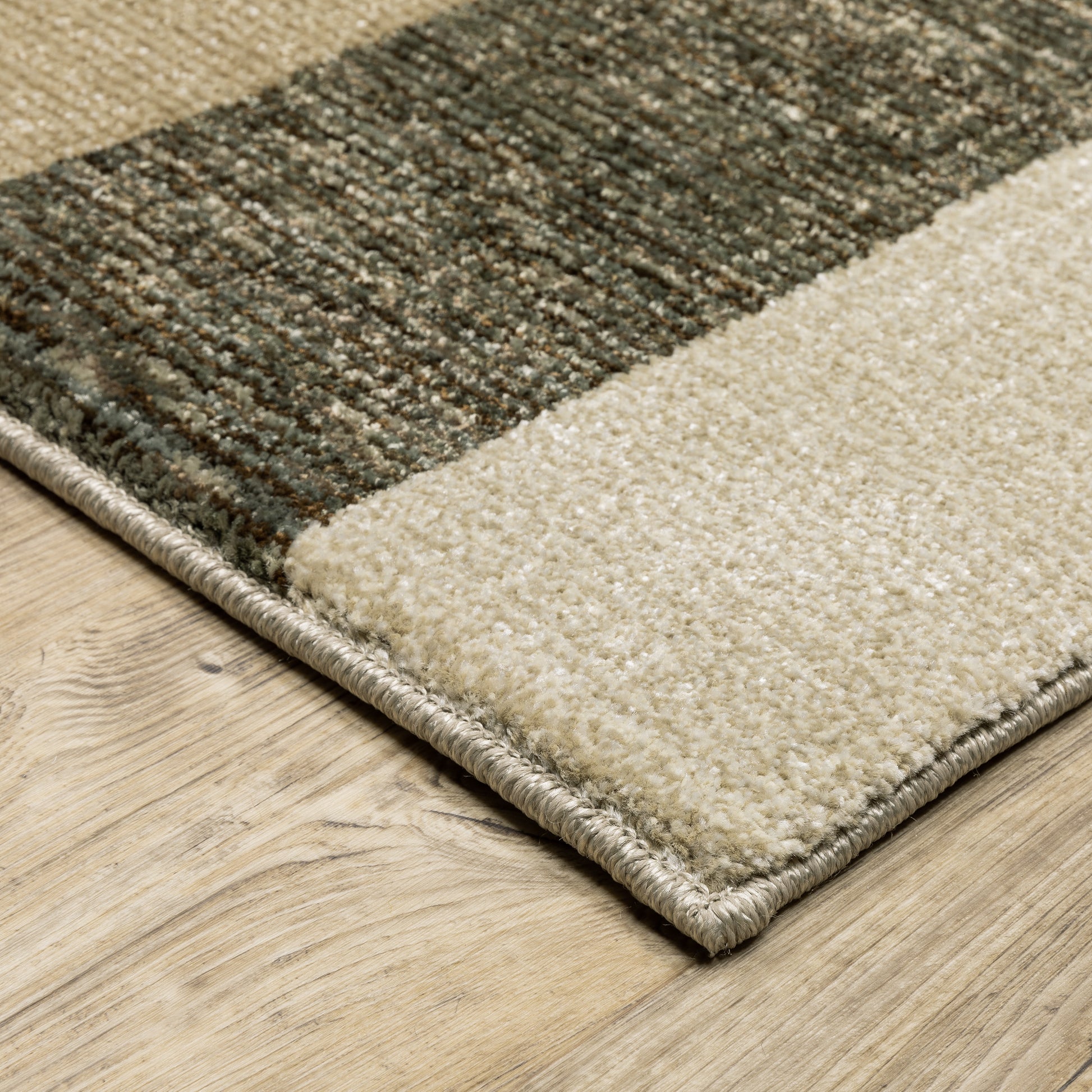 Oriental Weavers Strada  Brown Beige Modern & Contemporary