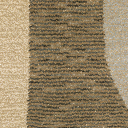 Oriental Weavers Strada  Brown Beige Modern & Contemporary