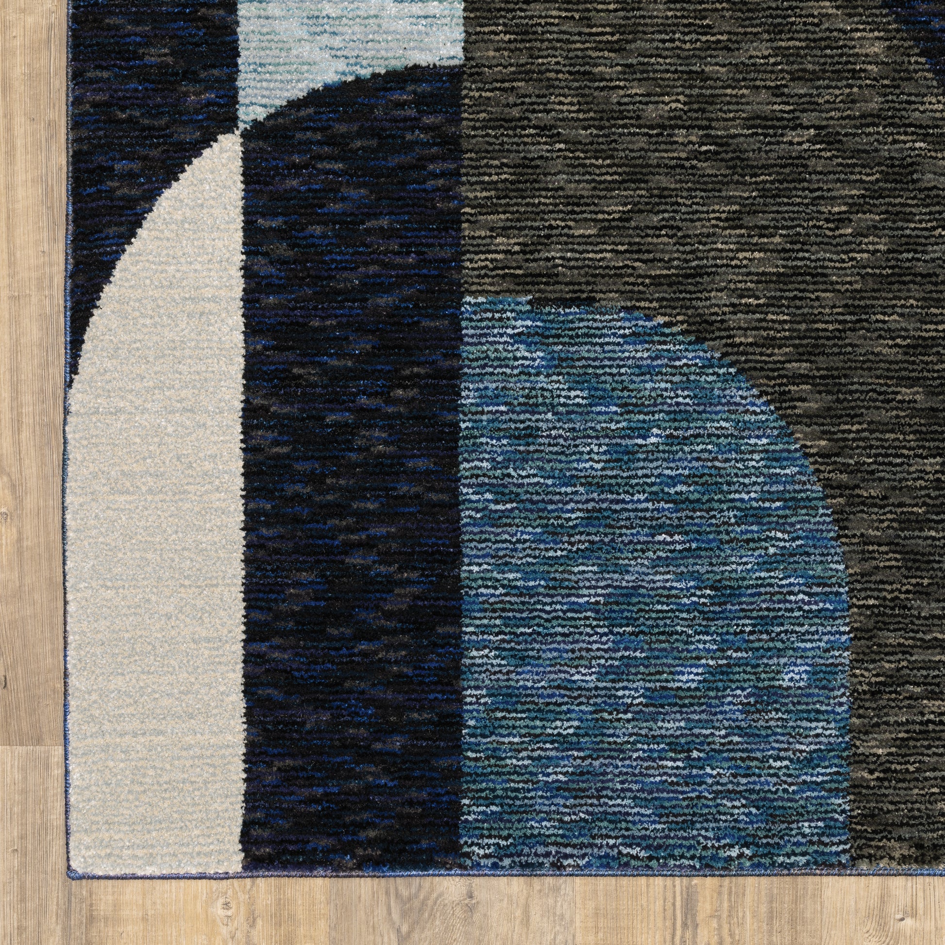Oriental Weavers Strada  Blue Grey Modern & Contemporary