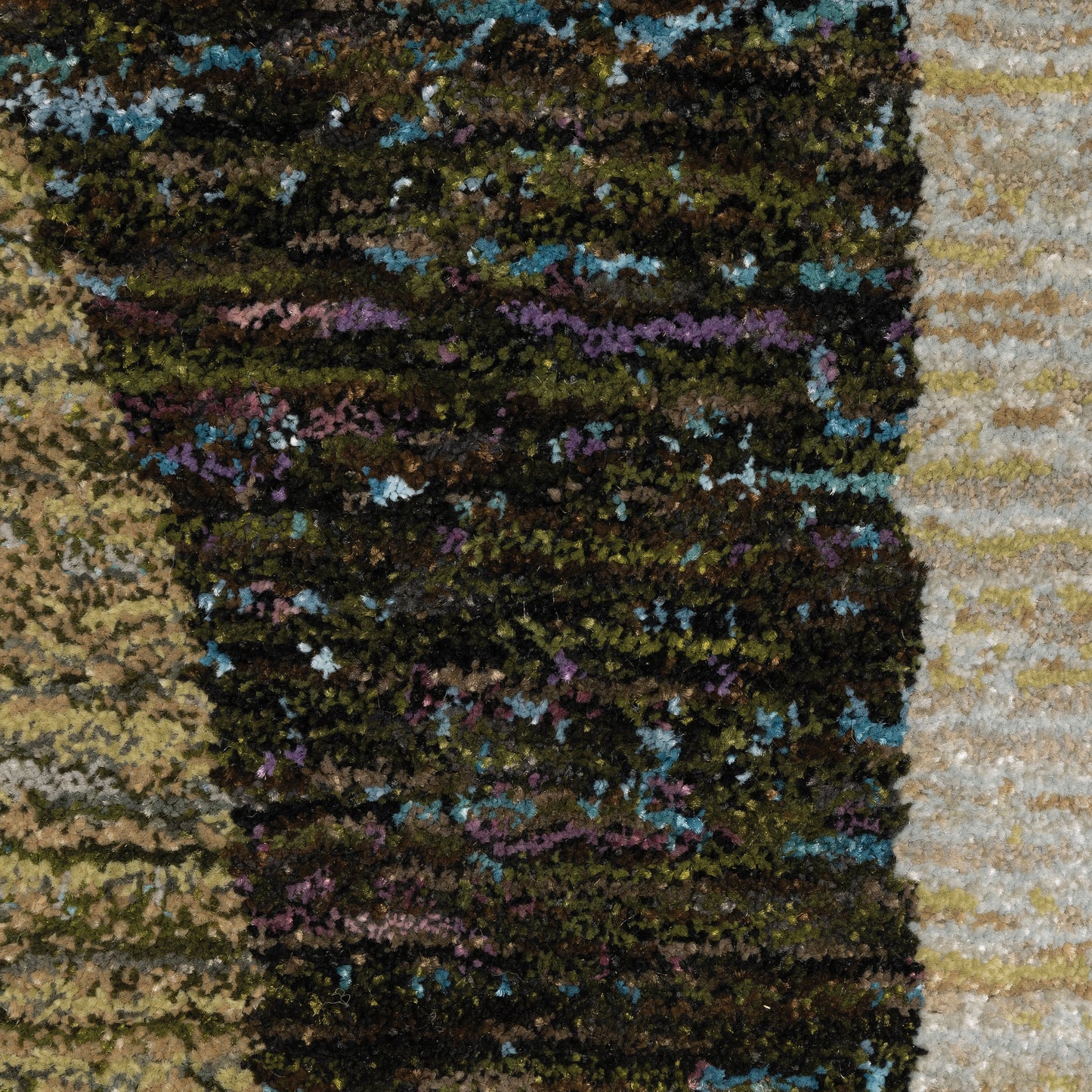 Oriental Weavers Strada  Gold Green Modern & Contemporary