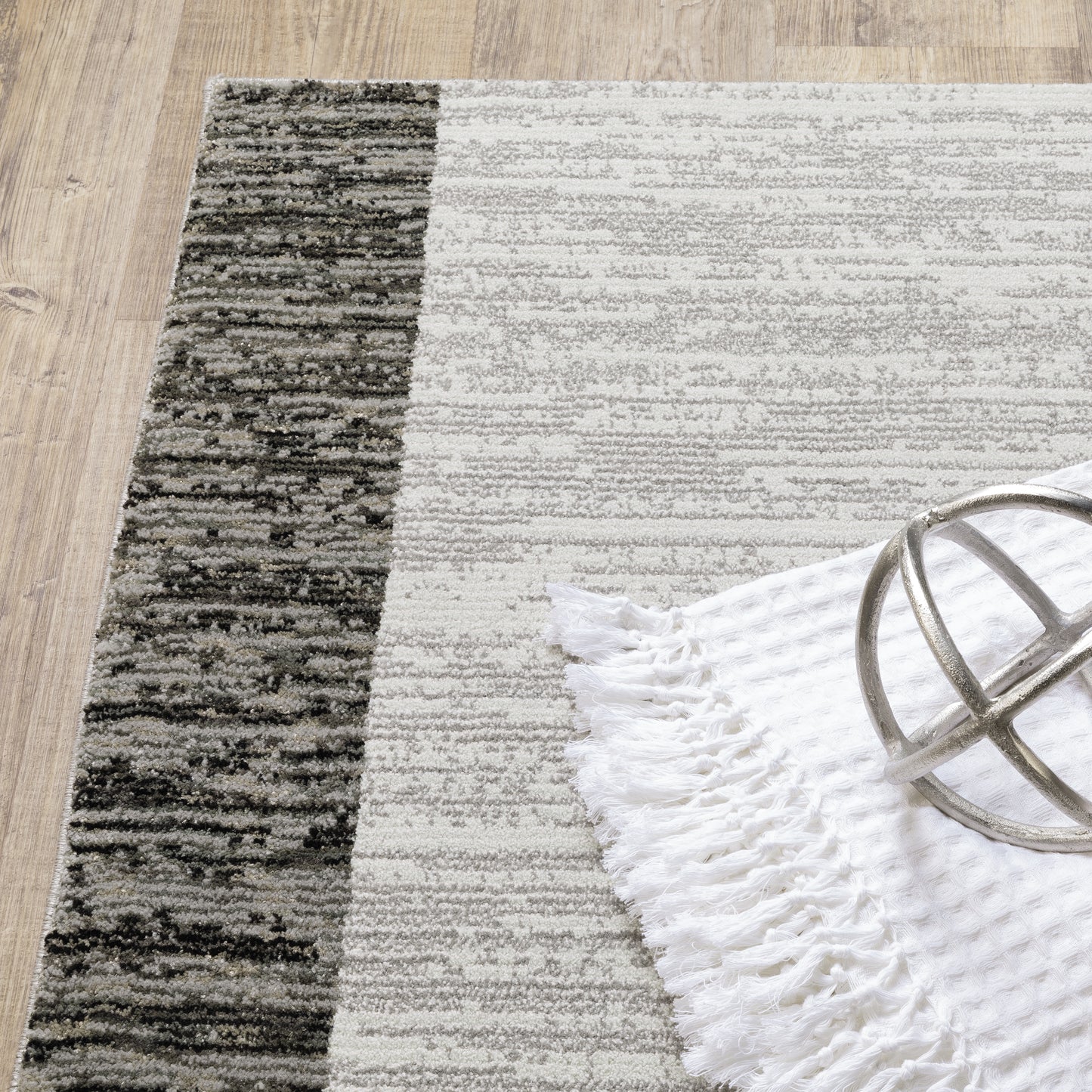 Oriental Weavers Strada  Charcoal Grey Modern & Contemporary