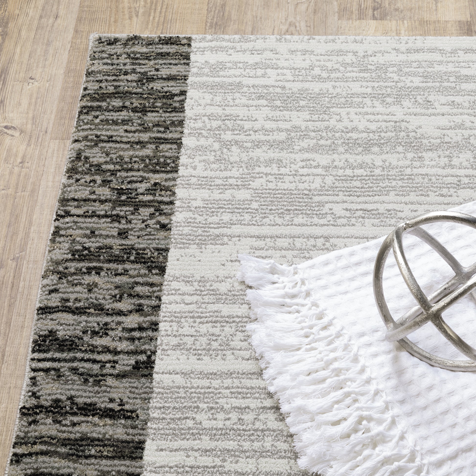 Oriental Weavers Strada  Charcoal Grey Modern & Contemporary