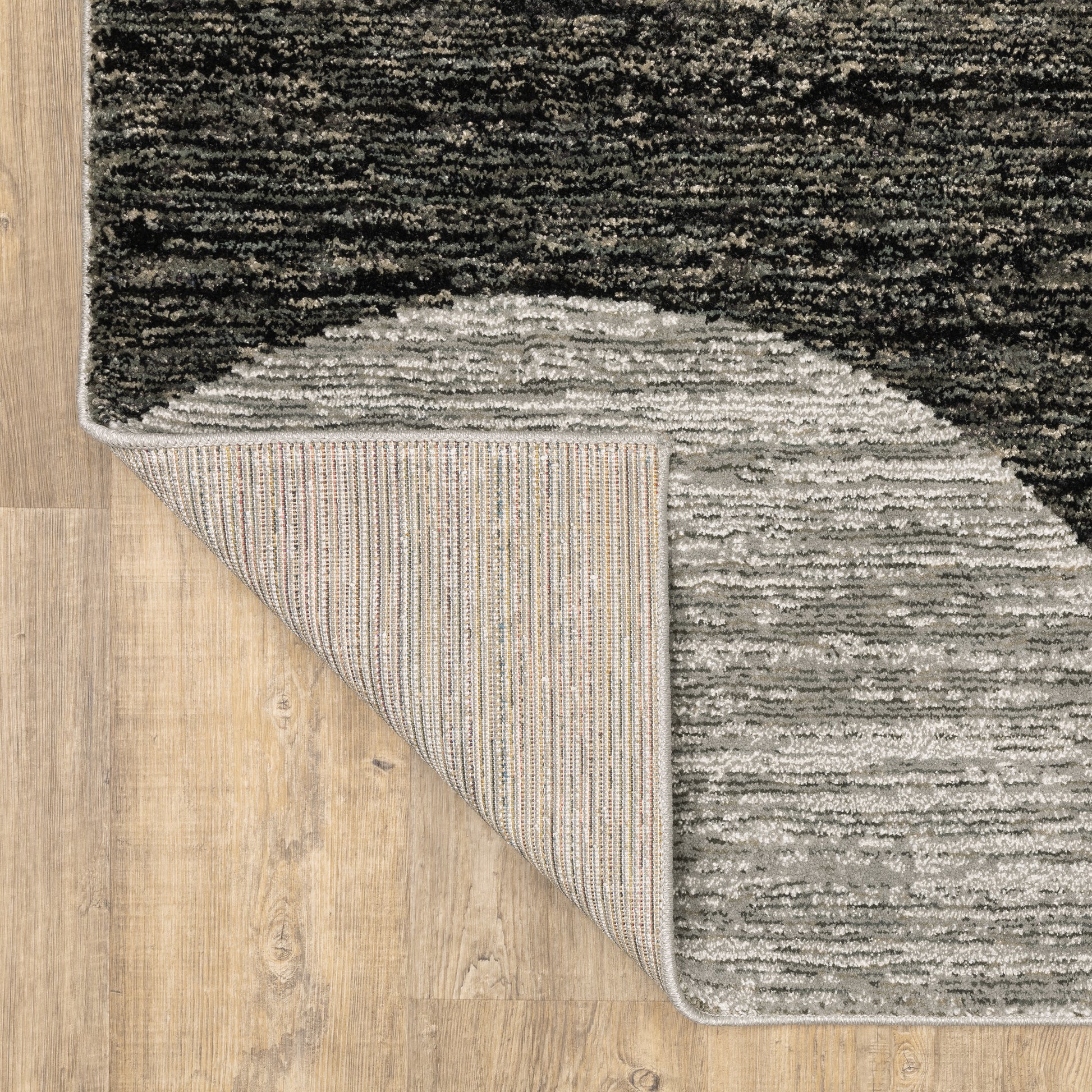 Oriental Weavers Strada  Charcoal Grey Modern & Contemporary