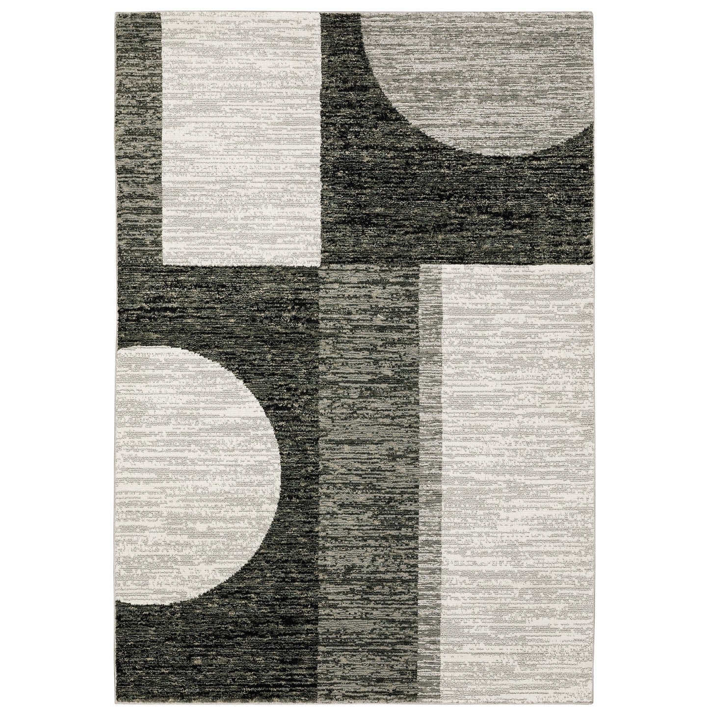 Oriental Weavers Strada  Charcoal Grey Modern & Contemporary