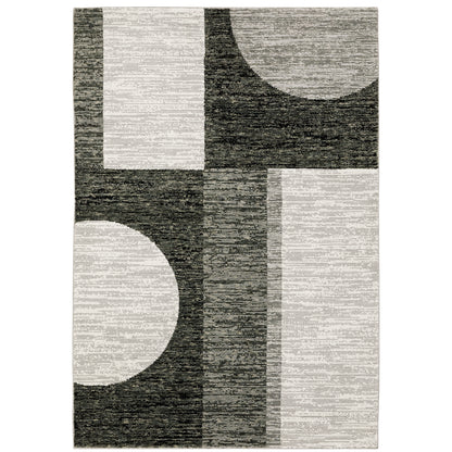 Oriental Weavers Strada  Charcoal Grey Modern & Contemporary