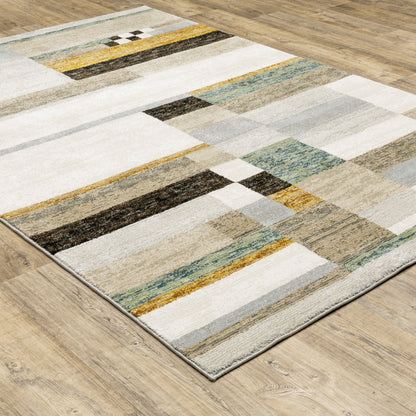 Oriental Weavers Strada  Beige Multi Modern & Contemporary