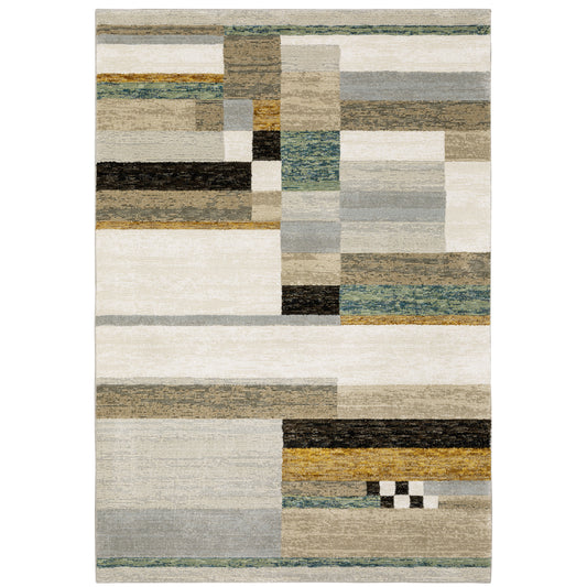 Oriental Weavers Strada  Beige Multi Modern & Contemporary