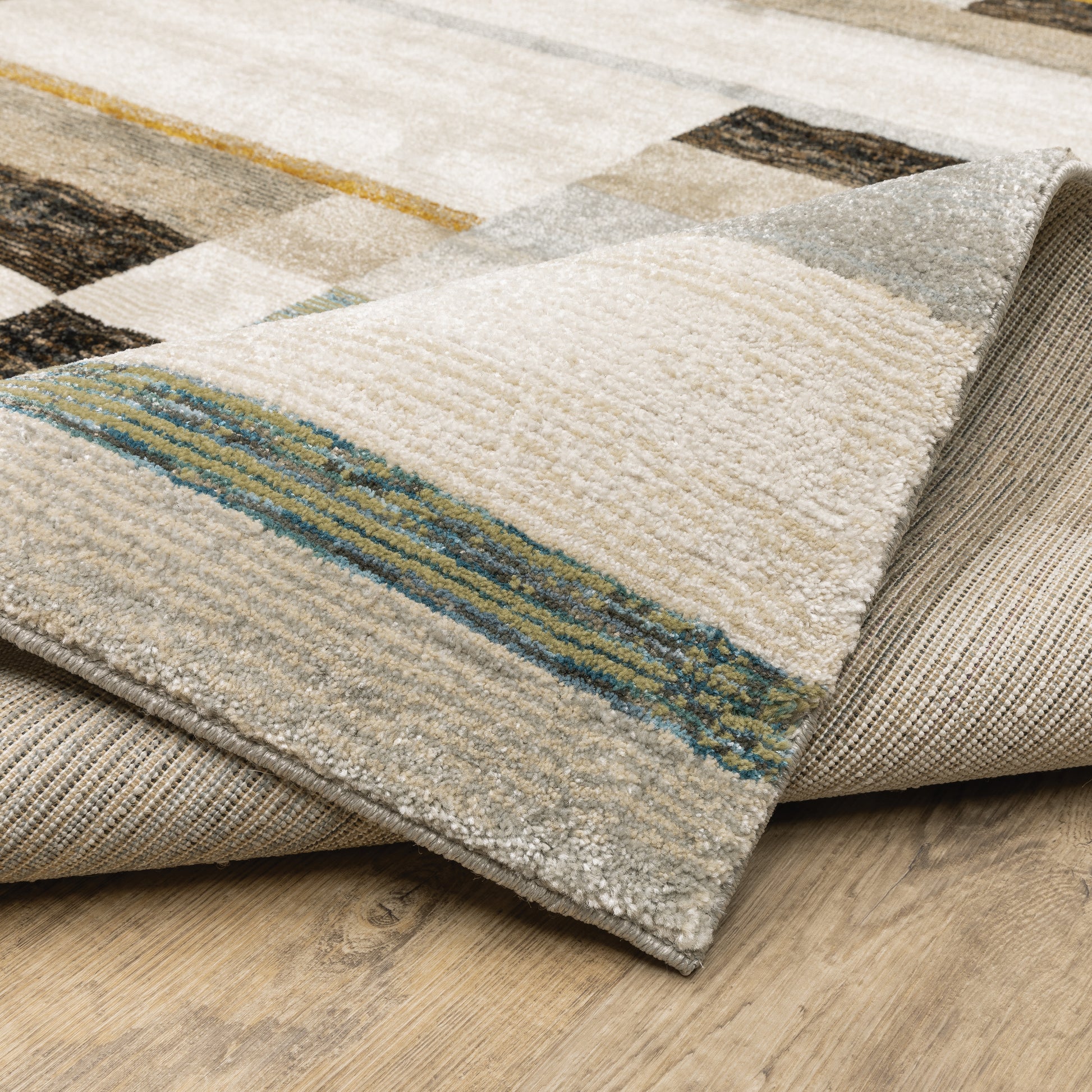 Oriental Weavers Strada  Beige Multi Modern & Contemporary