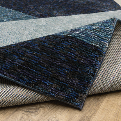 Oriental Weavers Strada  Blue Purple Modern & Contemporary