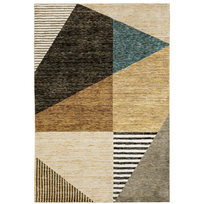 Oriental Weavers Strada  Gold Multi Modern & Contemporary