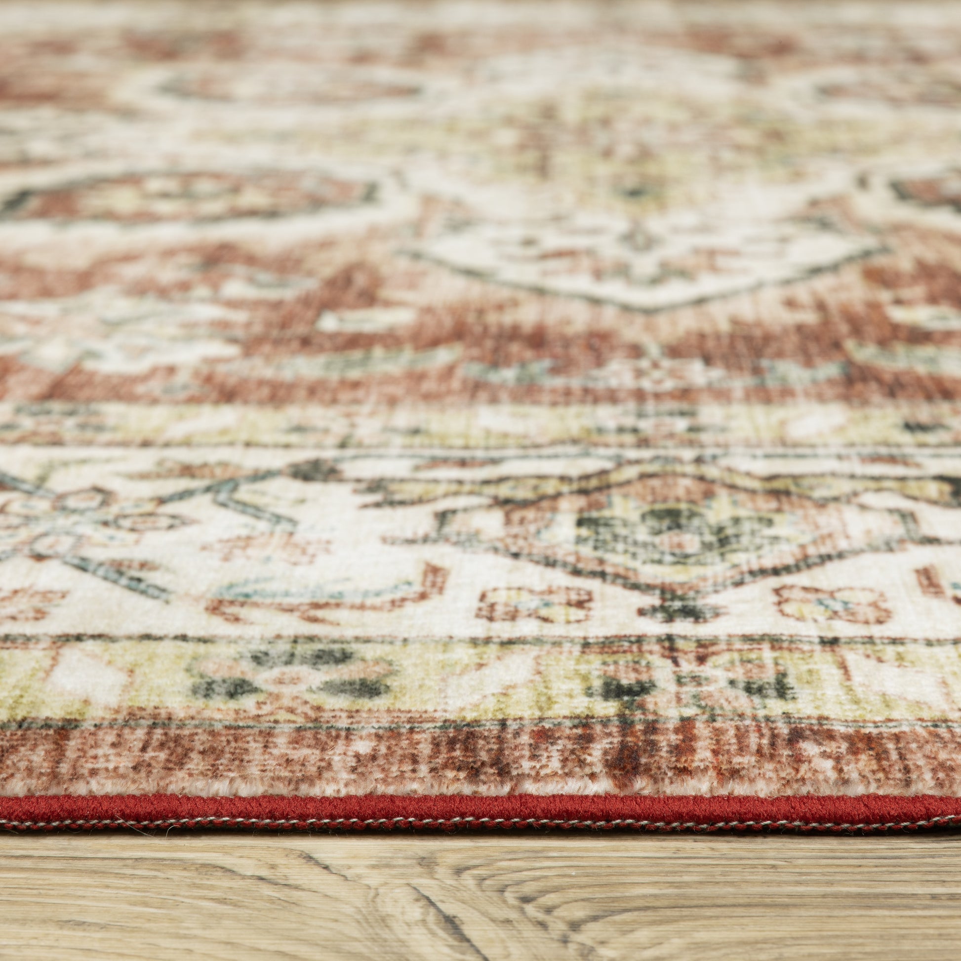 Oriental Weavers Sumter  Red Ivory Traditional