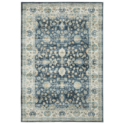 Oriental Weavers Sumter  Blue Ivory Traditional
