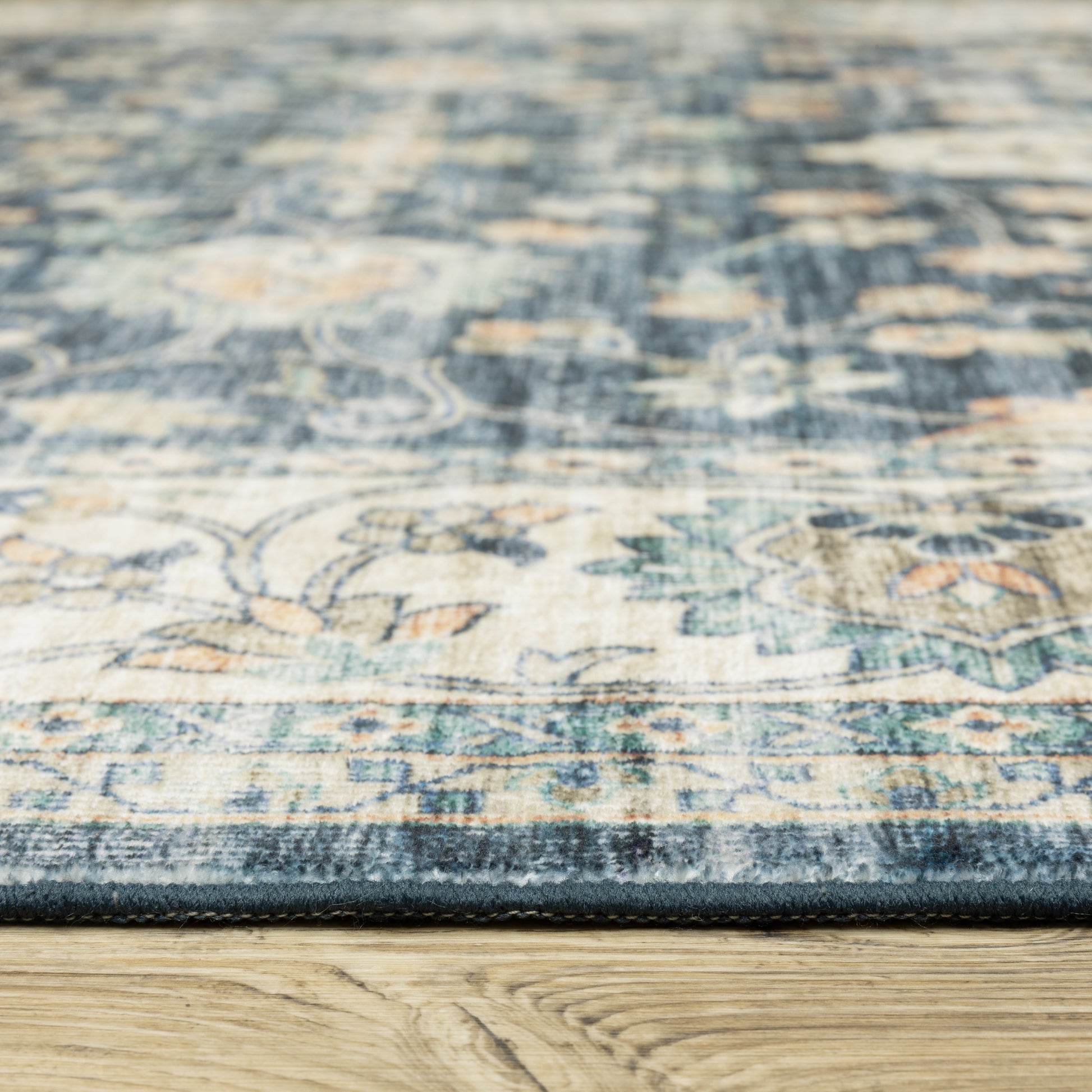 Oriental Weavers Sumter  Blue Ivory Traditional
