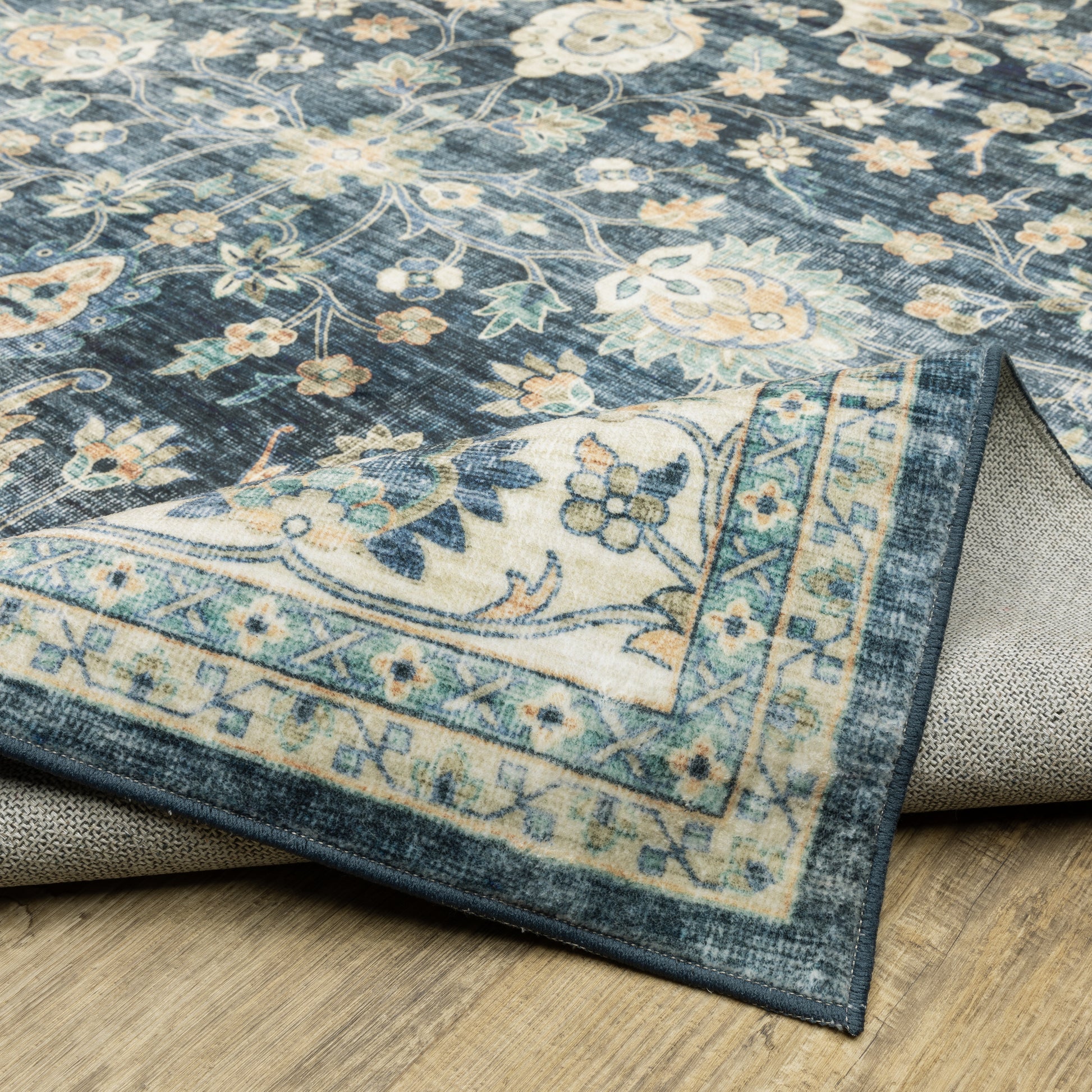 Oriental Weavers Sumter  Blue Ivory Traditional