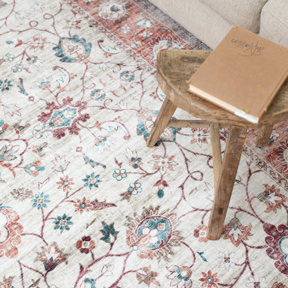 Oriental Weavers Sumter  Ivory Orange Traditional