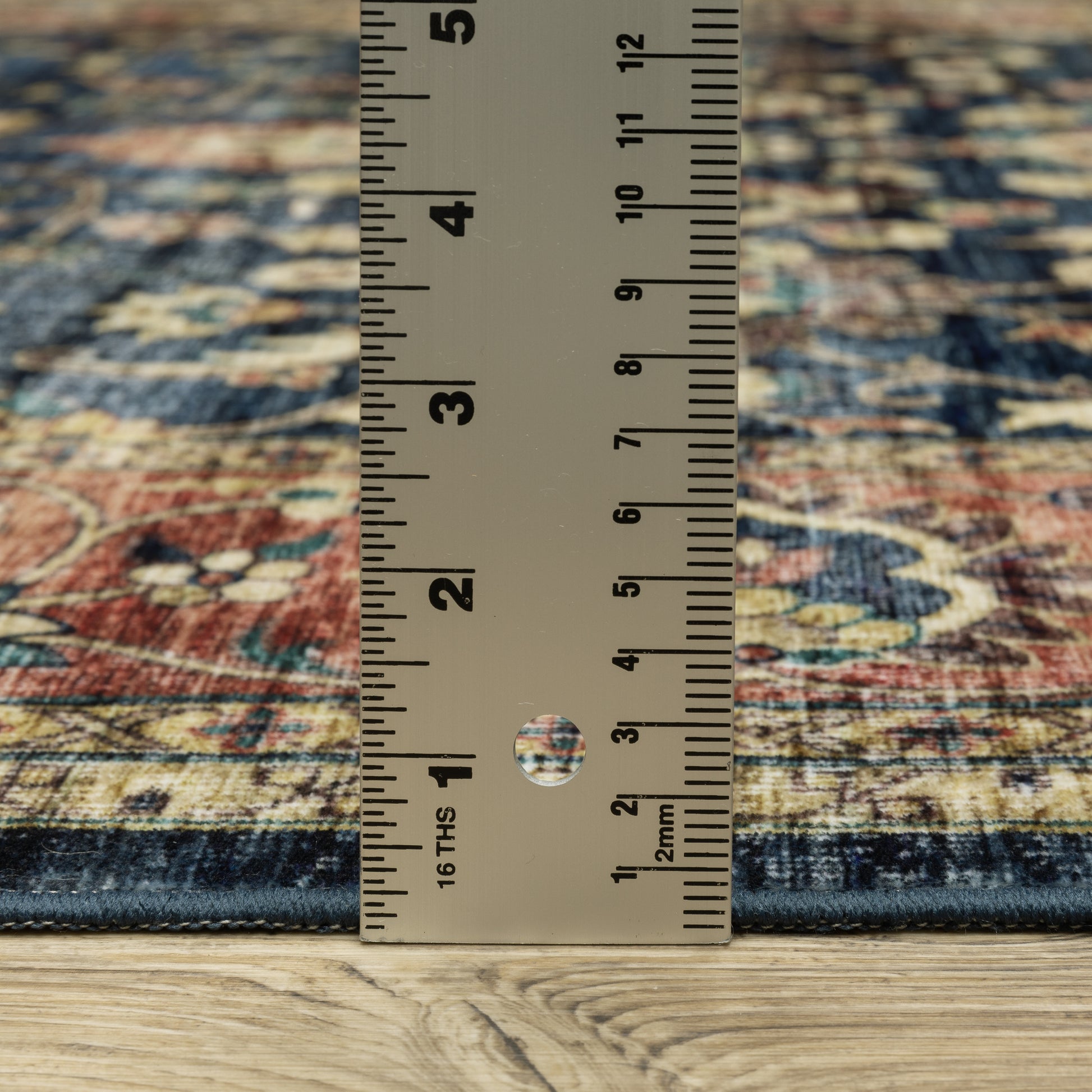 Oriental Weavers Sumter  Blue Rust Traditional