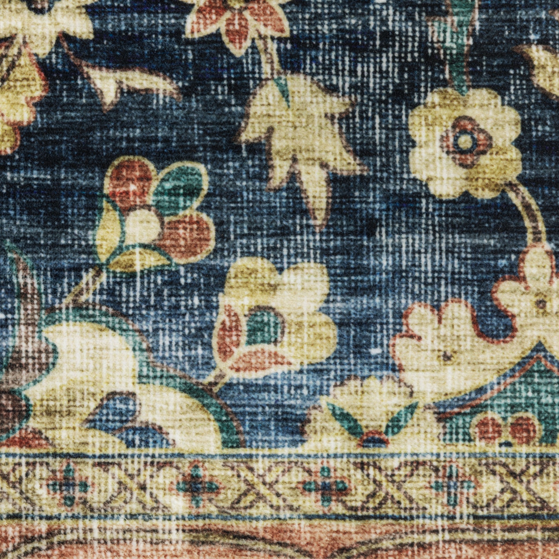 Oriental Weavers Sumter  Blue Rust Traditional