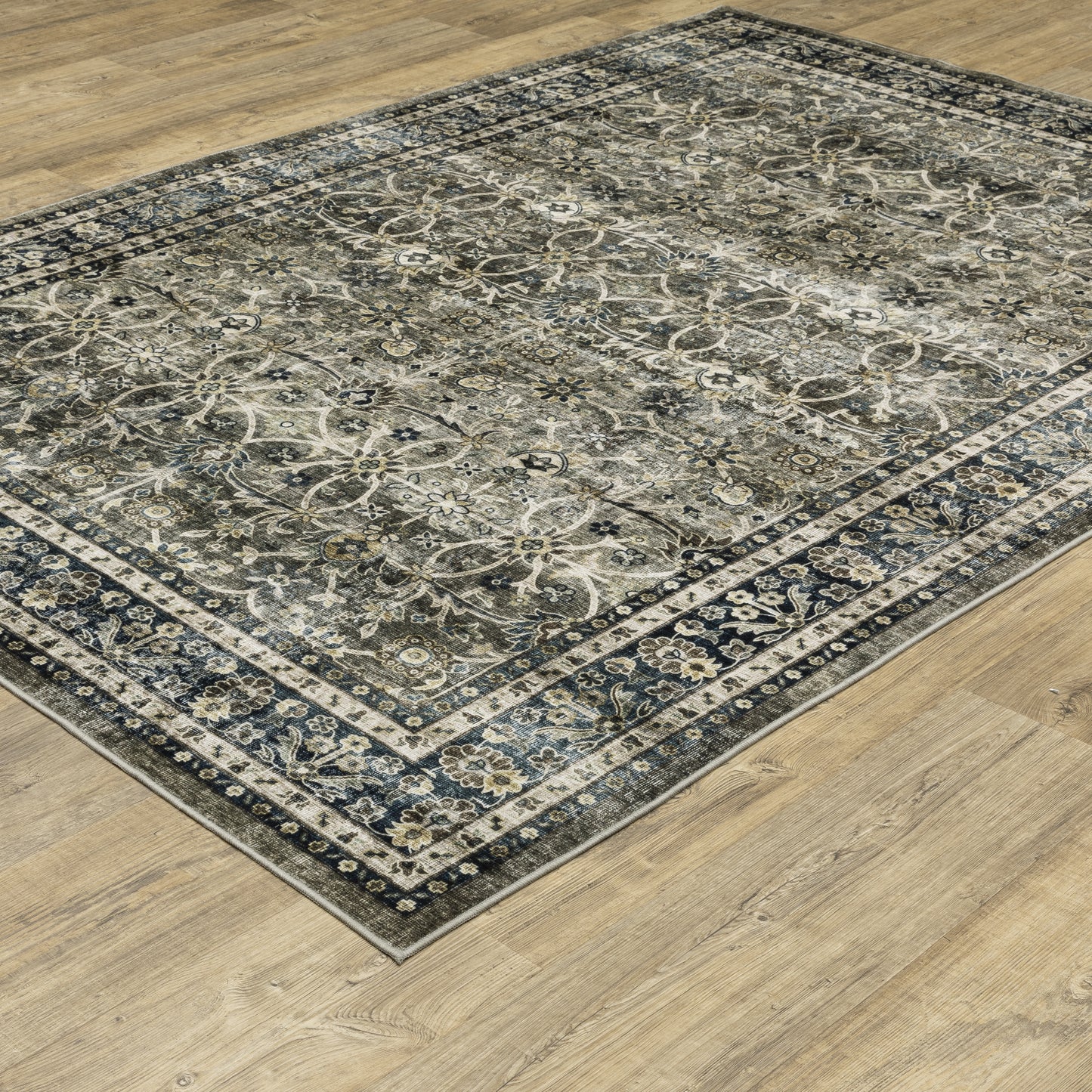 Oriental Weavers Sumter  Grey Blue Traditional