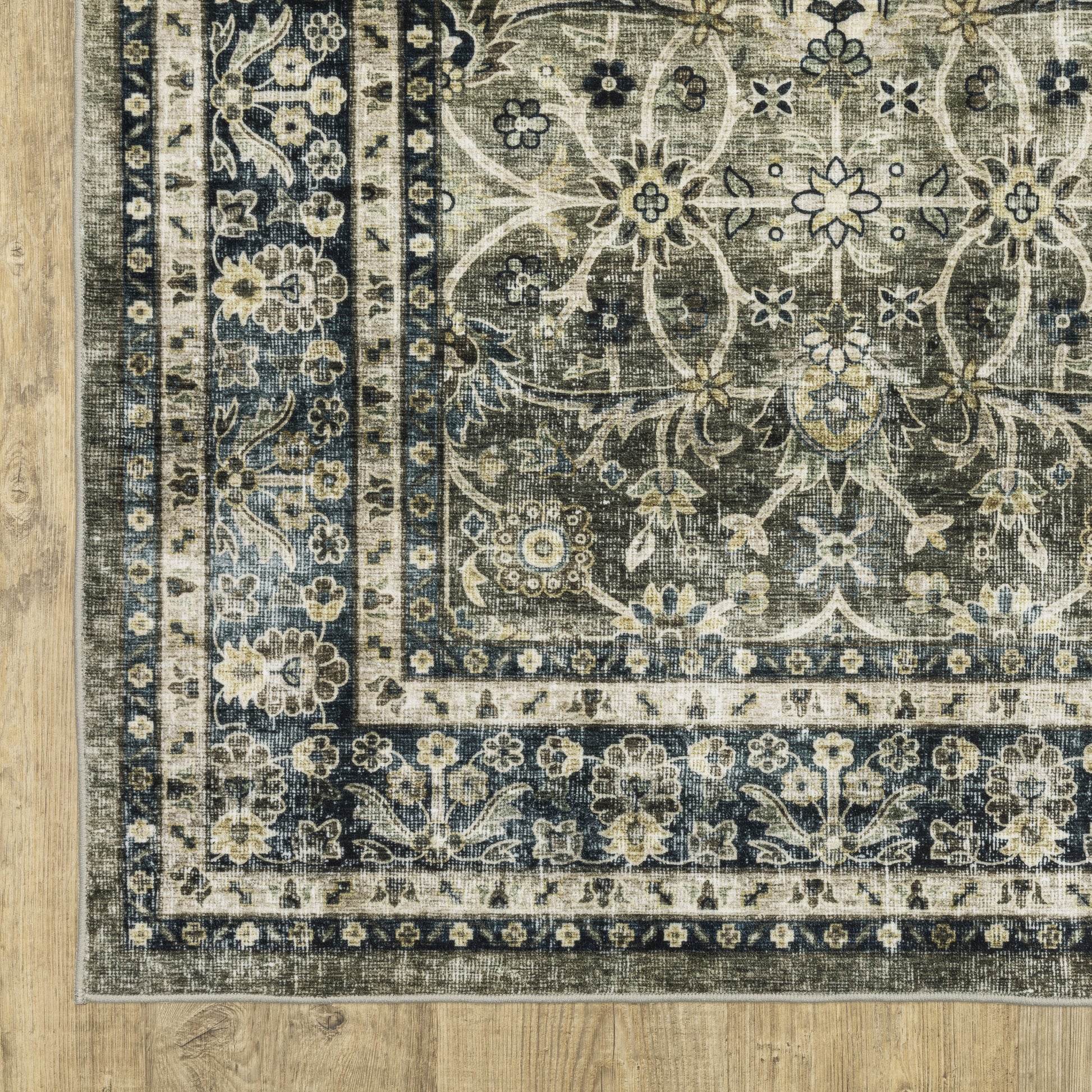 Oriental Weavers Sumter  Grey Blue Traditional