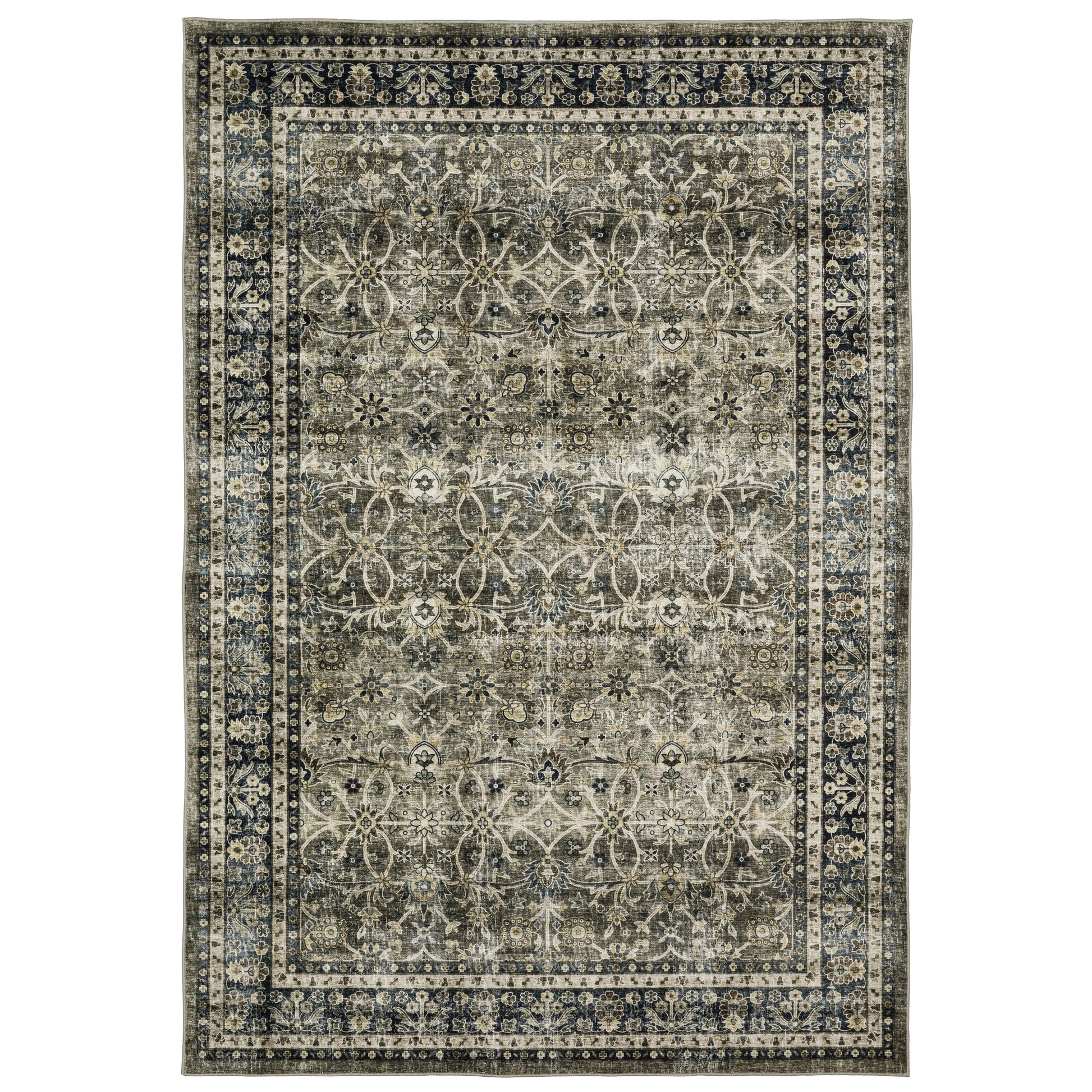 Oriental Weavers Sumter  Grey Blue Traditional