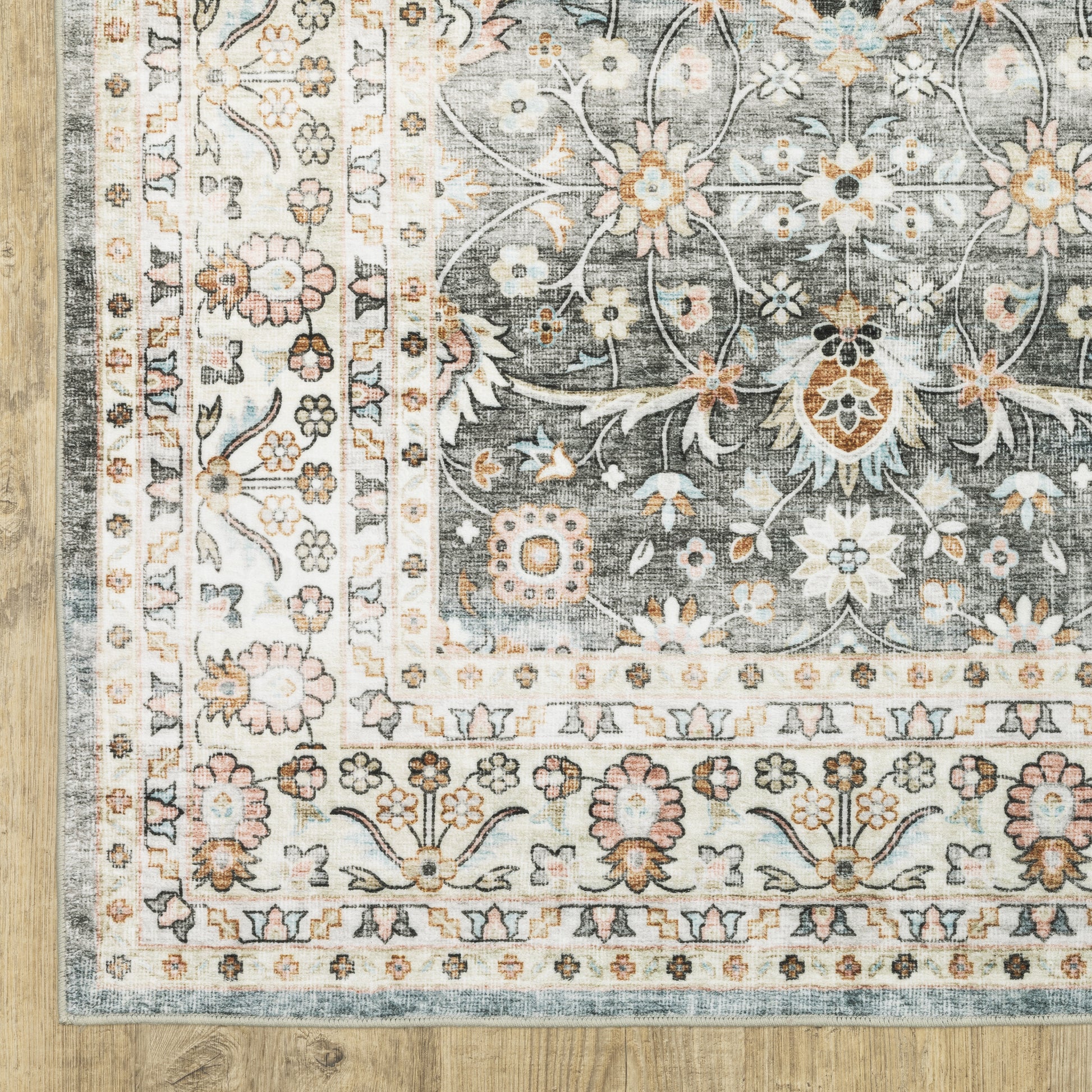 Oriental Weavers Sumter  Grey Ivory Traditional
