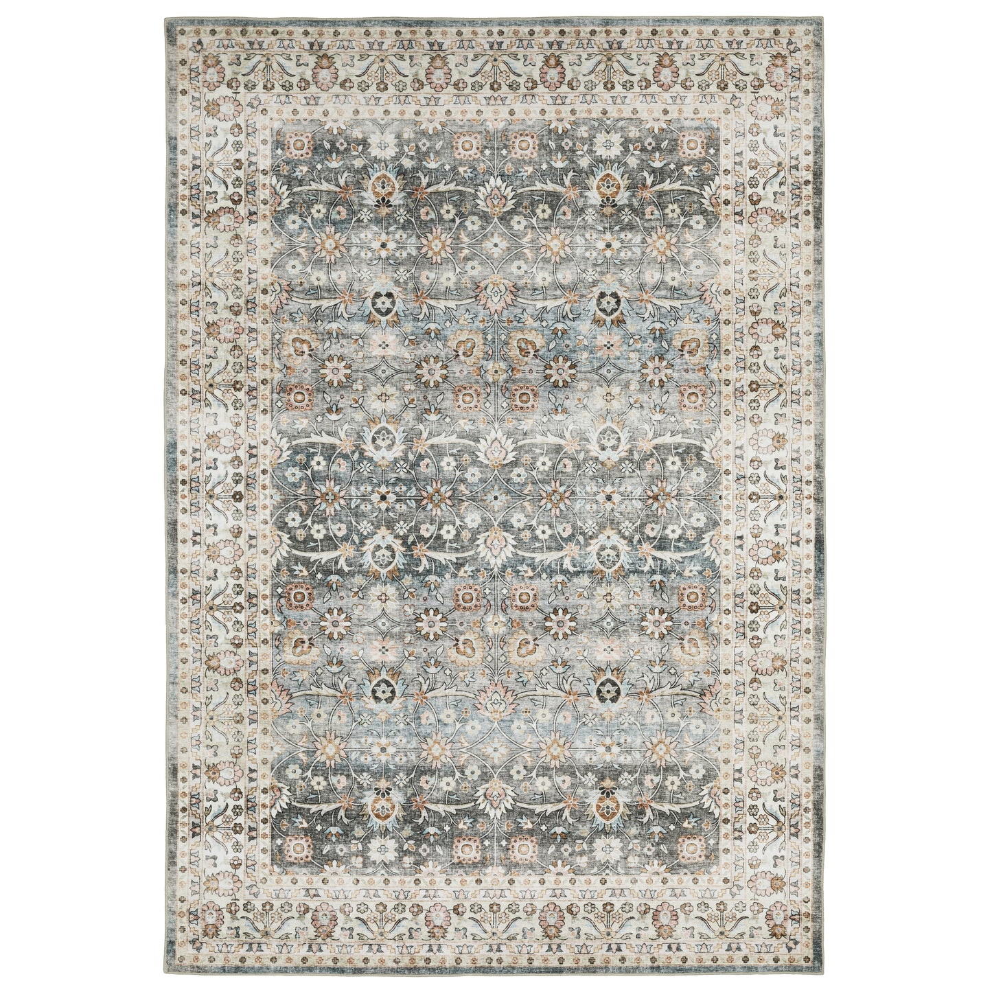 Oriental Weavers Sumter  Grey Ivory Traditional