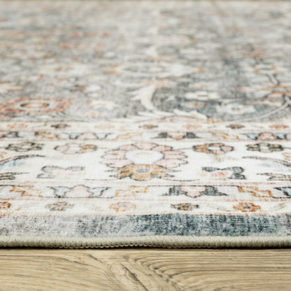Oriental Weavers Sumter  Grey Ivory Traditional